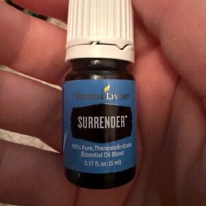 Young Living Surrender Oil in Blue Bottle